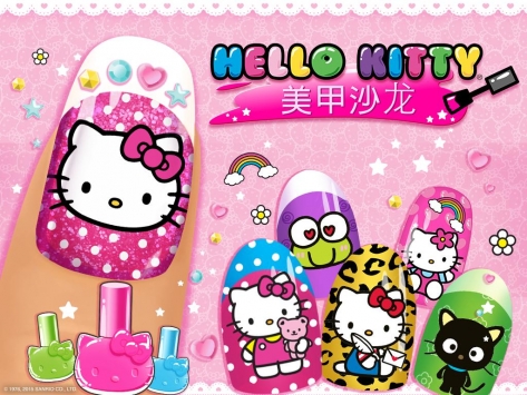 hellokitty美甲沙龙游戏免费下载图片2