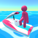 3D水上摩托艇障碍竞速赛游戏:Jetski Race 3D