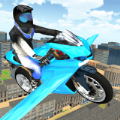 摩托飞车模拟赛游戏安卓版(Flying Motorbike Simulator)