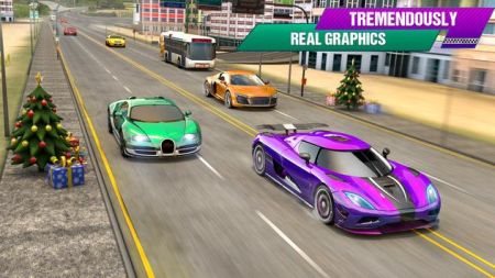 疯狂的汽车交通赛车游戏安卓版(Crazy Traffic Racer)图片1