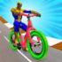 超级英雄自行车赛游戏中文版（Superhero Bicycle Racing）