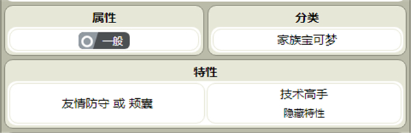 宝可梦朱紫一家鼠种族值一览