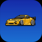 pixel car racer